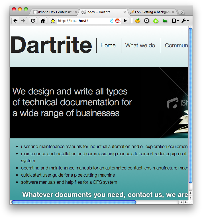 Setting A Background Gradient To Width 100% Fine Unless - Alt Attribute (722x777), Png Download