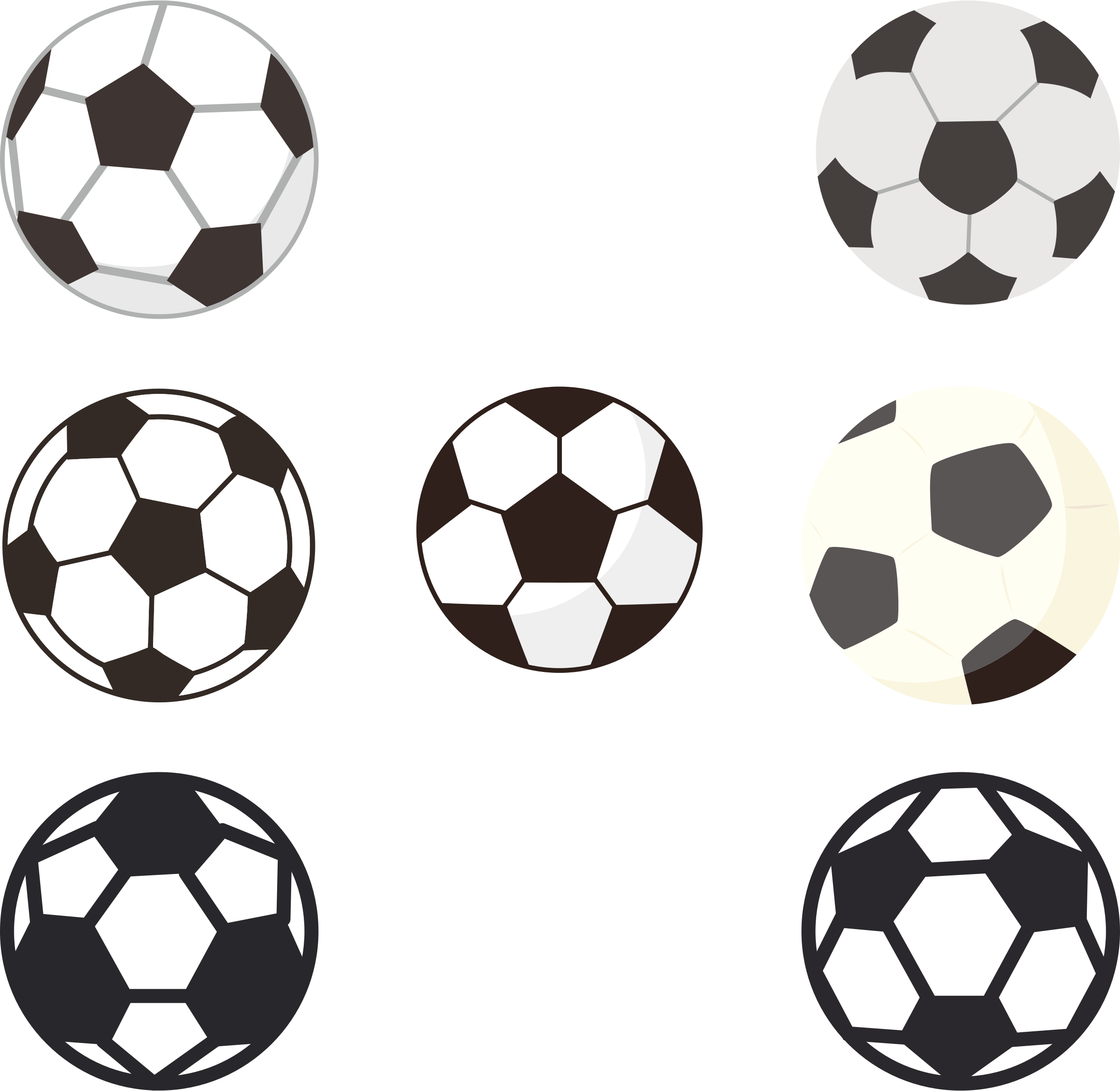 This Free Icons Png Design Of Soccer Balls 2 (2400x2338), Png Download