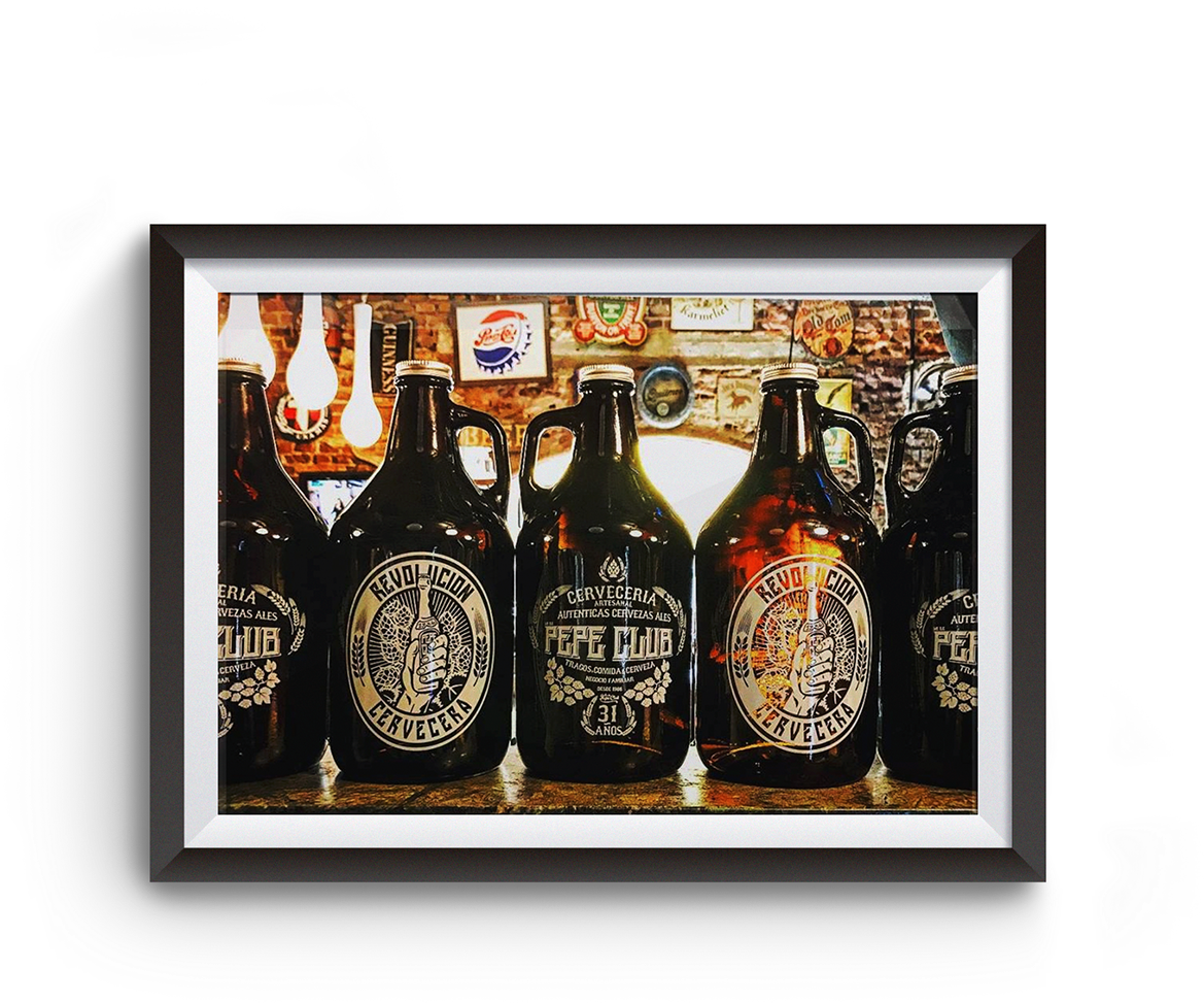Upcoming Growler Vintage Bottles - Glass Bottle (1200x1200), Png Download