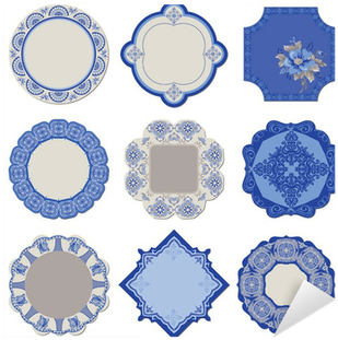 Vinilo Pixerstick Victorian Etiquetas Y Marcos - Euclidean Vector (400x400), Png Download