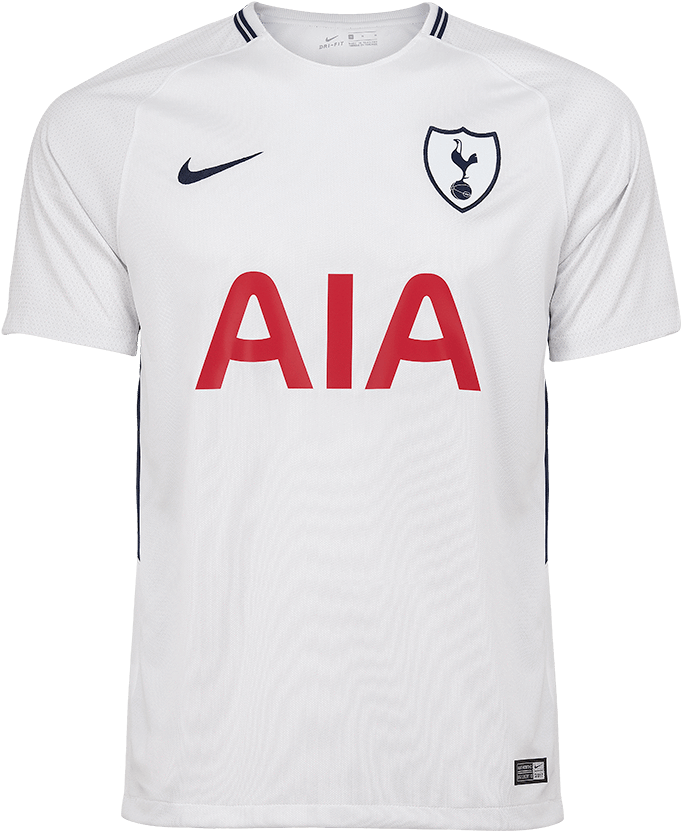 Nike Tottenham Hotspur 17-18 Yth H Jsy, Supporter - Tottenham Home Shirt 2017 18 (1000x1000), Png Download