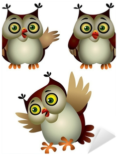 Owl Cartoon (400x400), Png Download