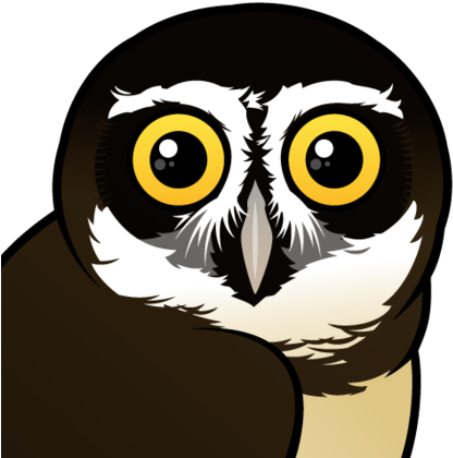 Owl Santa (440x440), Png Download