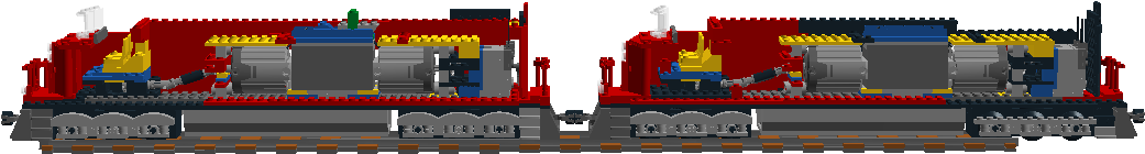 7776 - Freight Car (1040x609), Png Download