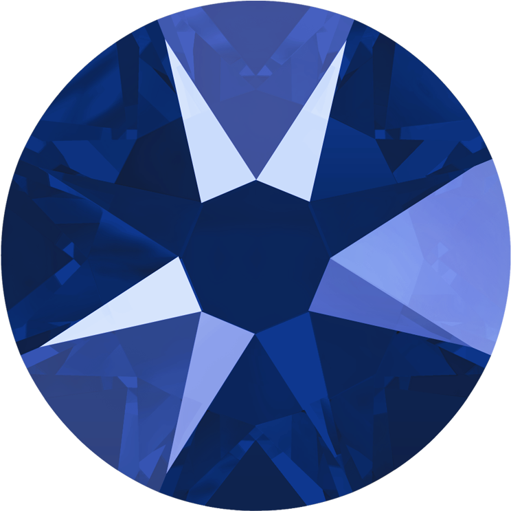 Swarovski Crystal Royal Blue Color 2088 Swarovski Flatback - Swarovski Crystal Royal Blue (900x900), Png Download