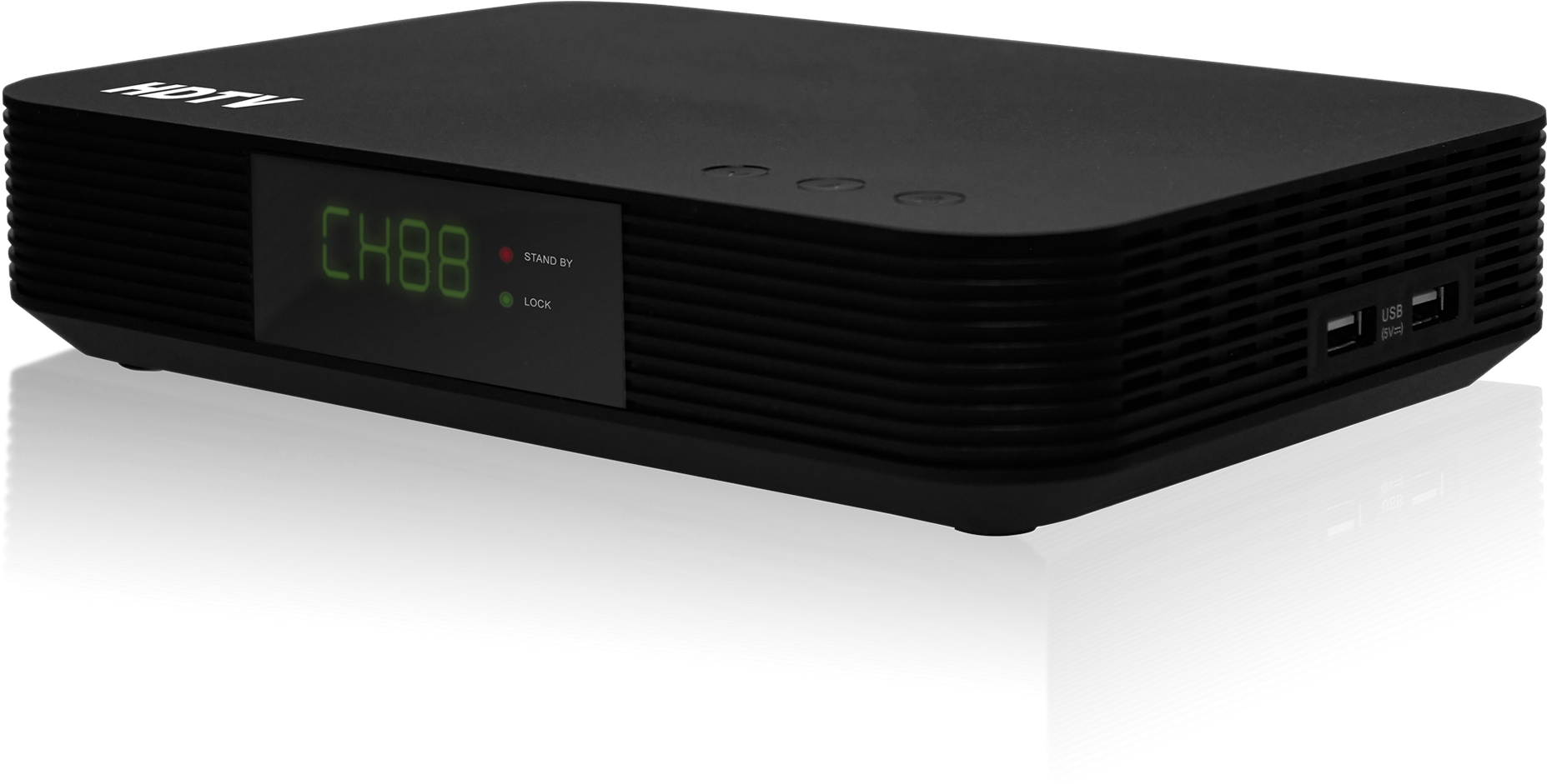 Triple Tuner High Definition Mpeg 2/4 Qam Set Top Box - Electronics (1920x1080), Png Download