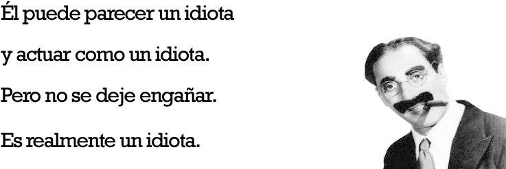 Frases De Groucho Marx - Groucho Marx (750x262), Png Download