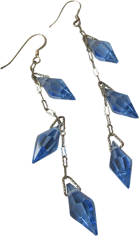 Upcycled Vintage 1920's Art Deco Flapper Sterling Silver (820x820), Png Download