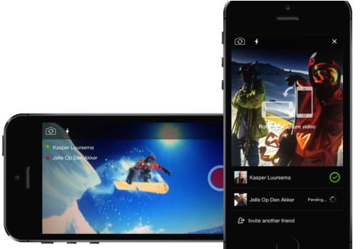 Groupclip App Video Editing Synchronized Filming - Groupclip (522x348), Png Download