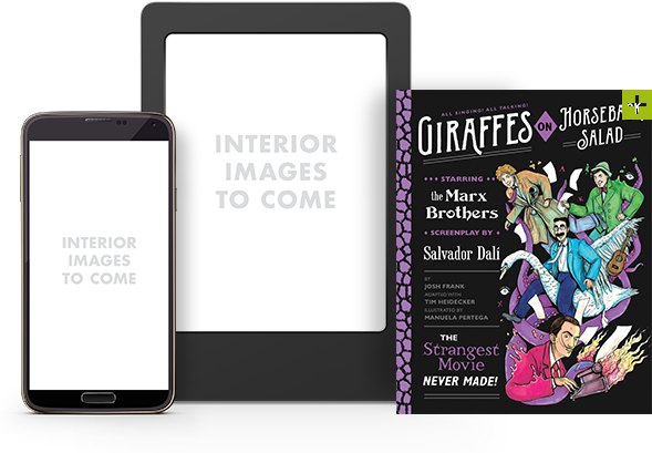 Cover For Giraffes On Horseback Salad - Marx Brothers Salvador Dali (589x409), Png Download