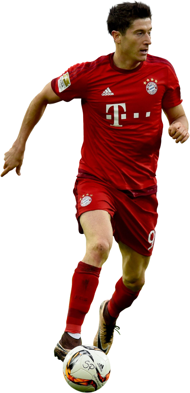 Robert Lewandowski - 2015-16 Bayern Munich Third Shirt *bnib*-xl (631x1305), Png Download