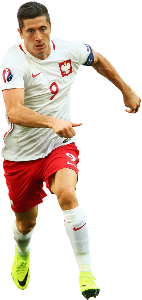 Lewandowski Polonia Png (469x989), Png Download