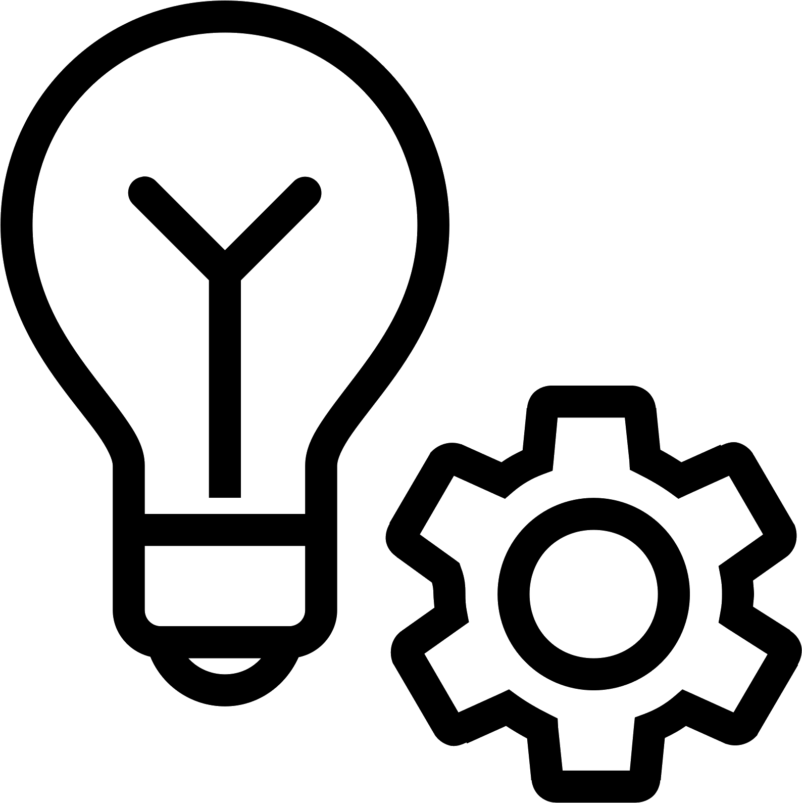 Light Automation Icon (1600x1600), Png Download