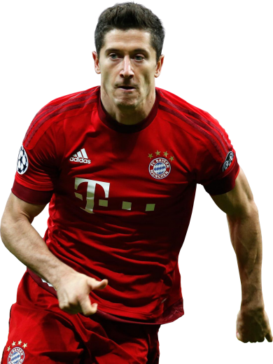 Robert Lewandowski Football Render 18845 Footyrenders - Pro Evolution Soccer 2013 (390x520), Png Download