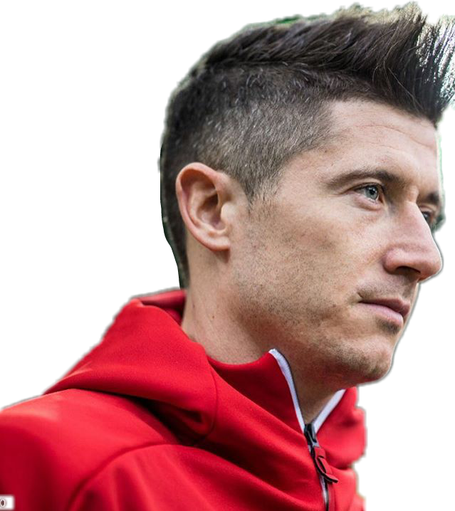Lewandowski Robert Lewandowski Poland Bayern Fc Bayern - Hair Robert Lewandowski (639x718), Png Download