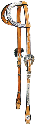 Pard's Western Shop Double Ear Rope Edge Show Harness - Ski (500x500), Png Download