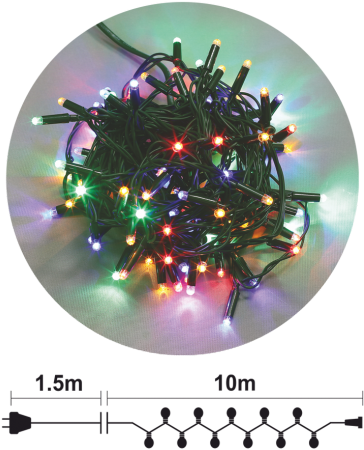Christmas Lamps Et0619g - Light-emitting Diode (500x501), Png Download