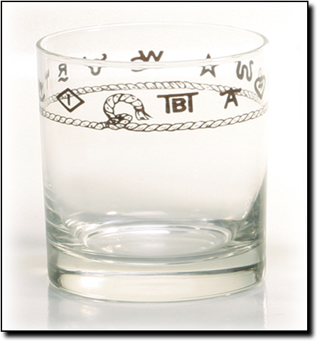 14oz Rope & Brands 4 Pcs - West Creation 14 Ounce Rope & Brands Old Fashion (467x500), Png Download