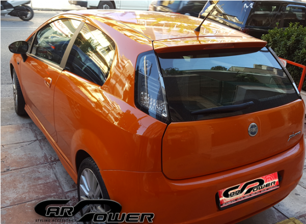 Grande Punto Black Lights (600x600), Png Download