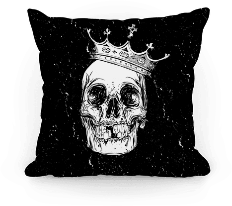 Download Skull And Crown Throw Pillow - Kids Pillow With Reversible ...