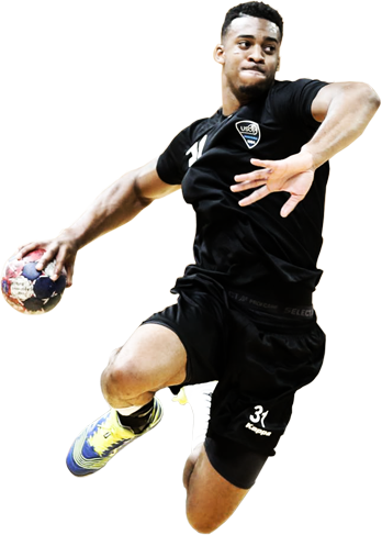 Handball Clipart File Png Images - Joueur De Hand Png (348x487), Png Download