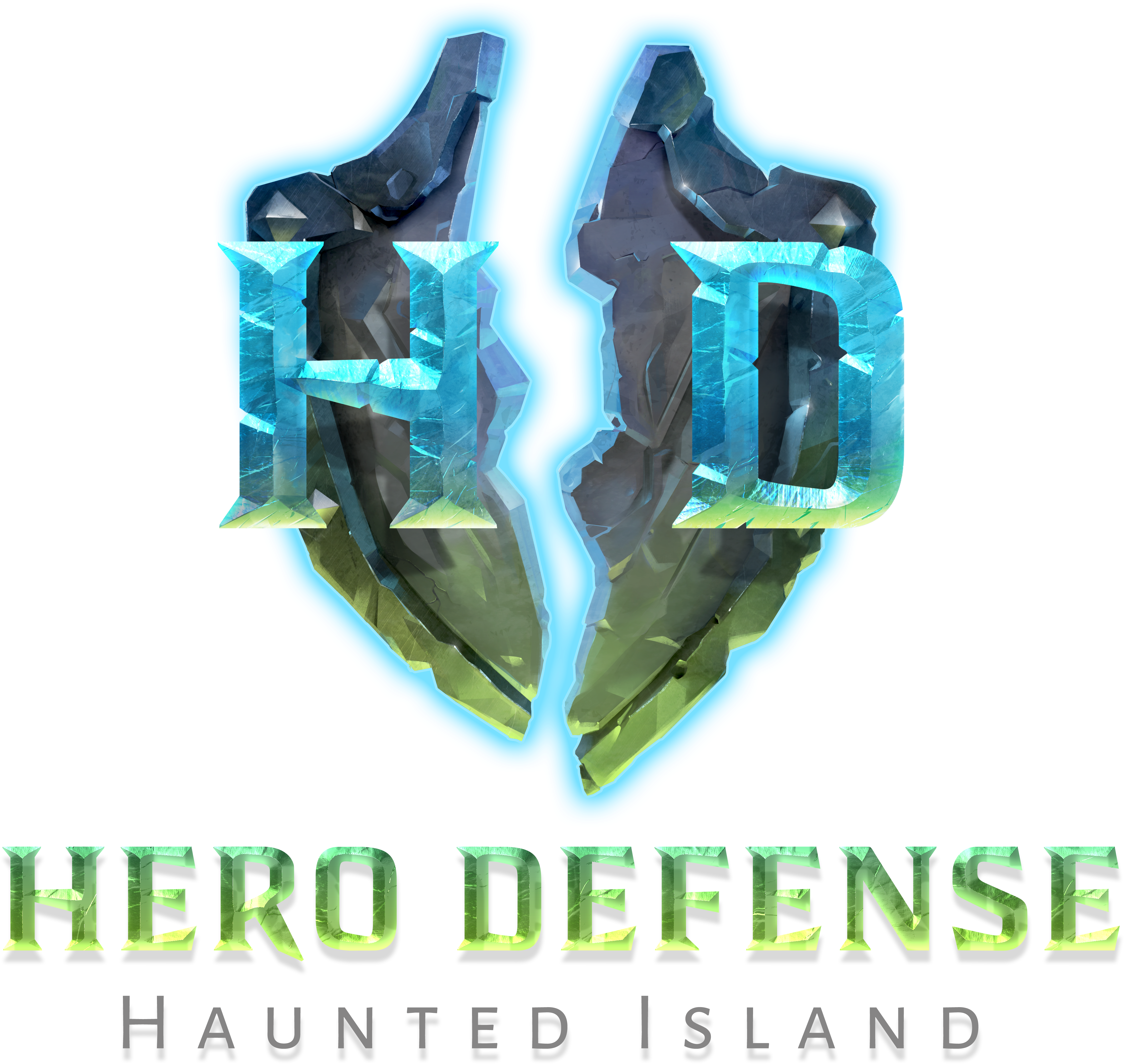 2 Herodefensehauntedisland Logo Alpha Full (5071x6128), Png Download