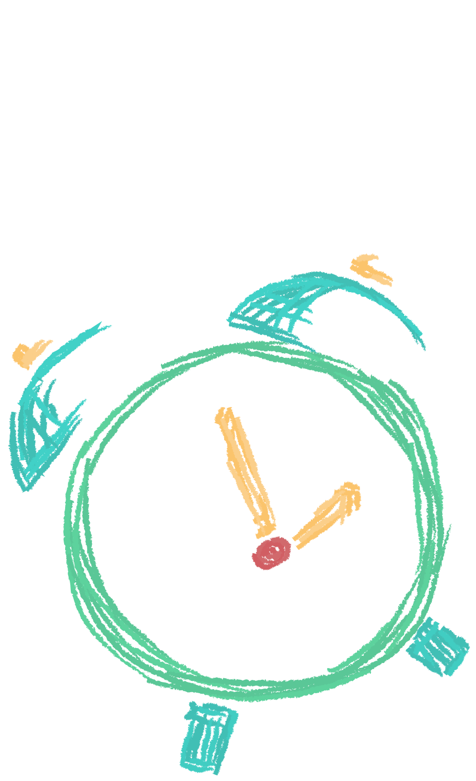 Relogio - Clock Chalk Png (1406x1692), Png Download