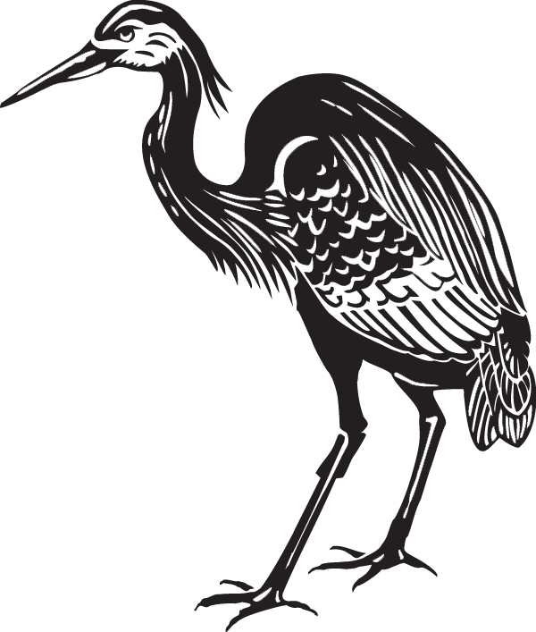 Heron Clip Art (600x707), Png Download