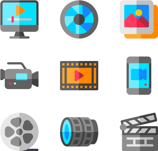 Video & Camera 50 Icons - Icon (600x564), Png Download