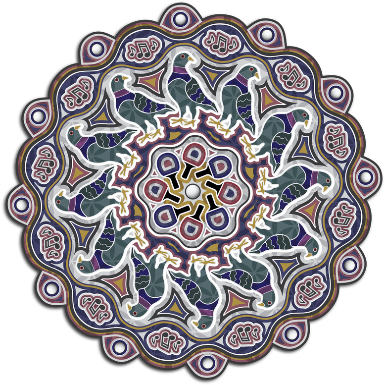 Mandala Designs - Flockers (800x800), Png Download