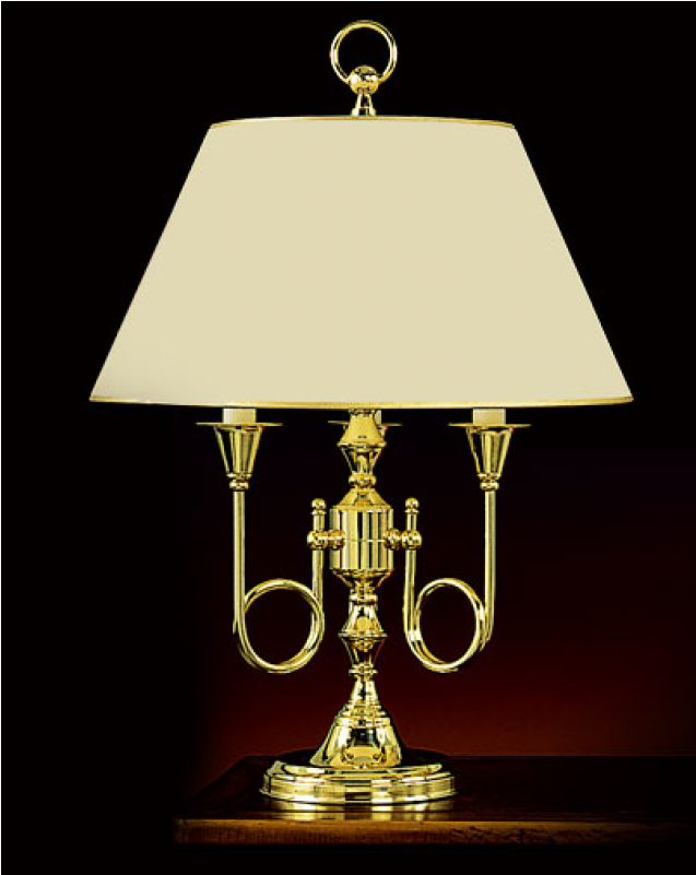 En Existencia - Lampara De Mesa En Bronce (800x800), Png Download