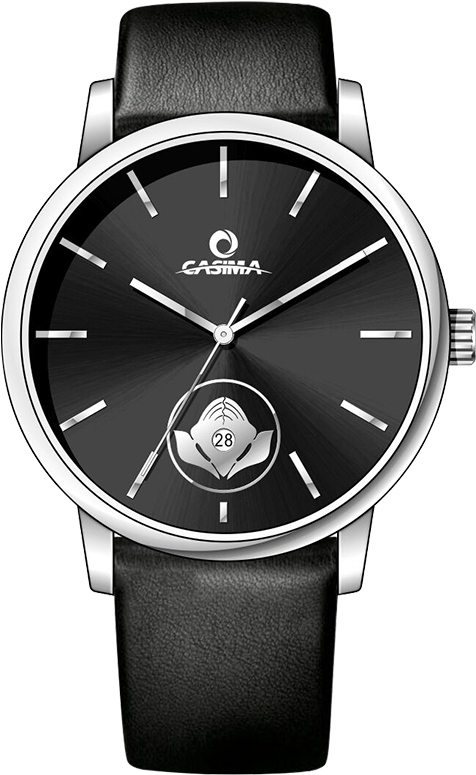 Casima New Chinese Style Men Watches Leather Fashion - Watch (800x800), Png Download