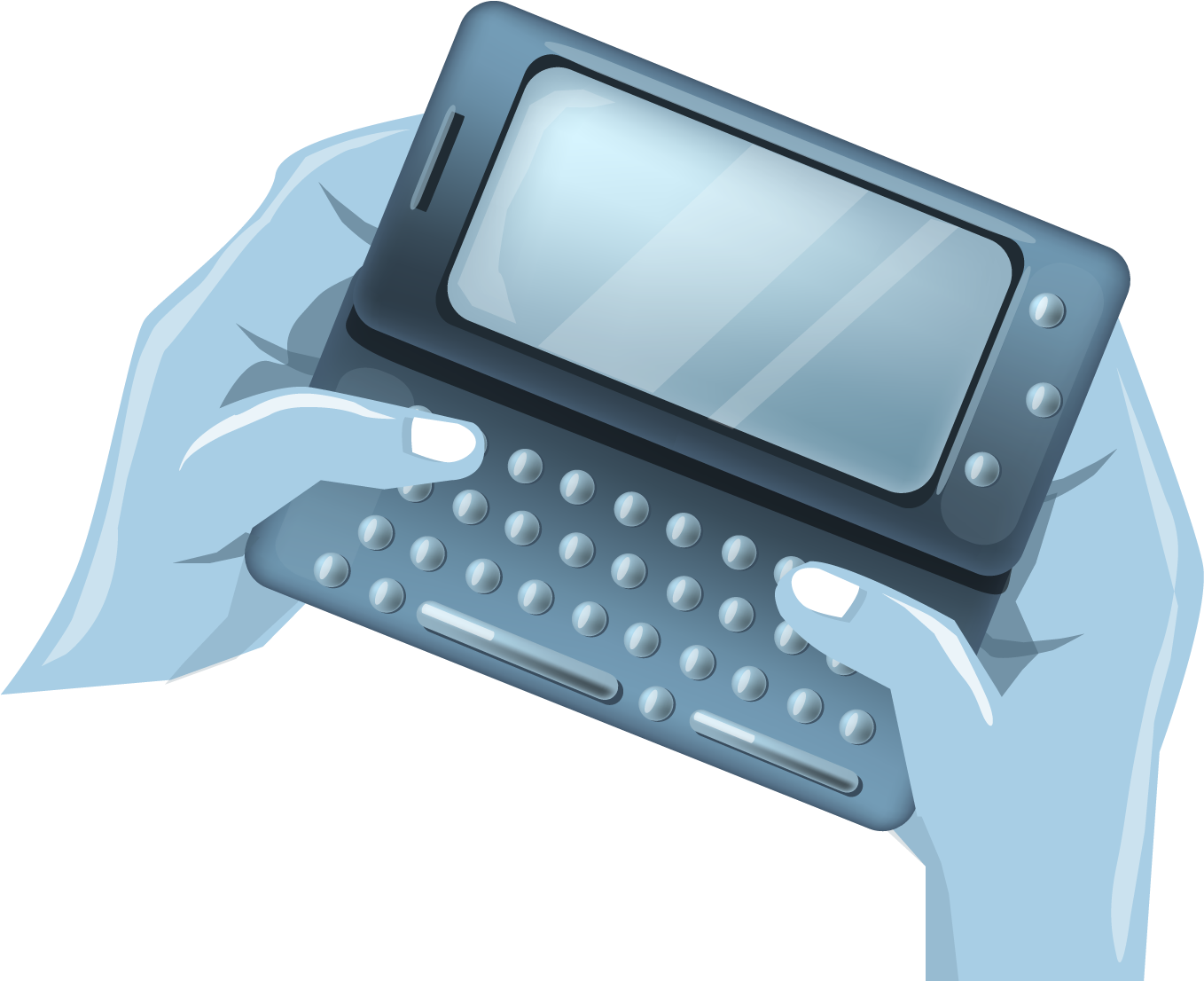 Phone Free Wallpaper - Animated Pics Of Phones (1365x1105), Png Download