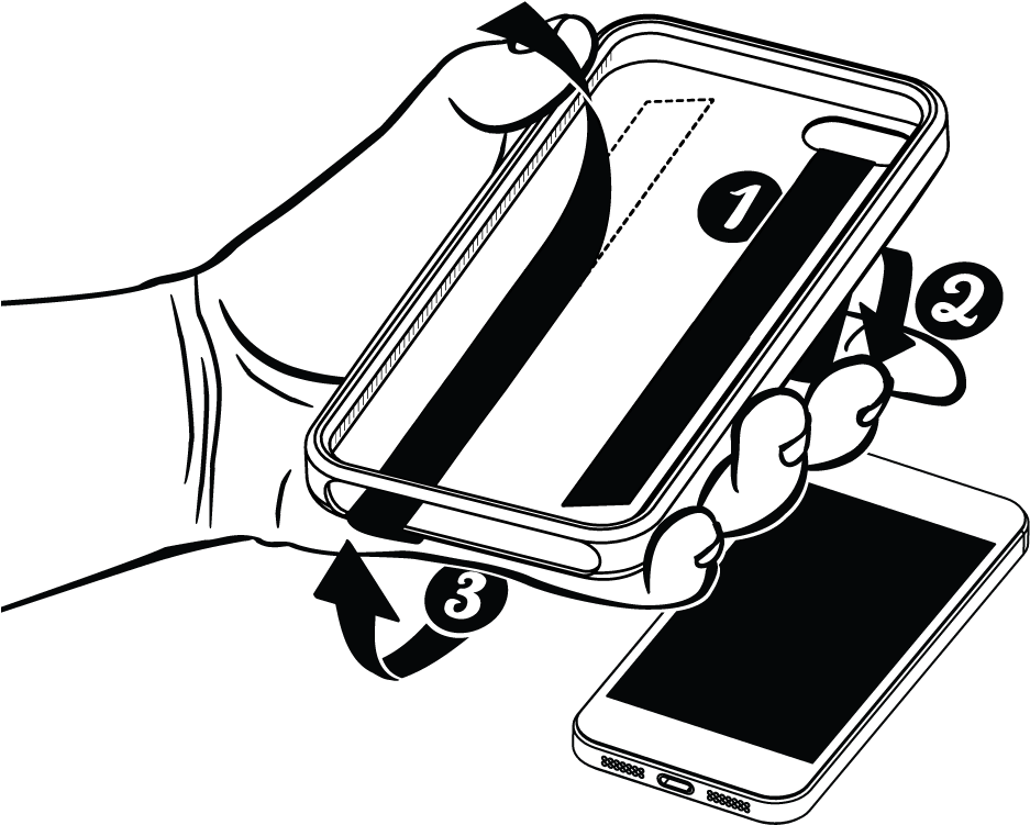 Setting Up A Loop - Smartphone (1000x1000), Png Download