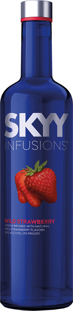 Skyy Infusions Wild Strawberry Vodka - Skyy Infusions Sun Ripened Watermelon (242x1024), Png Download