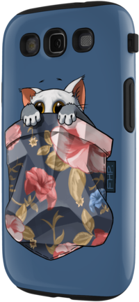 Pocket Cat - Cartoon (480x480), Png Download