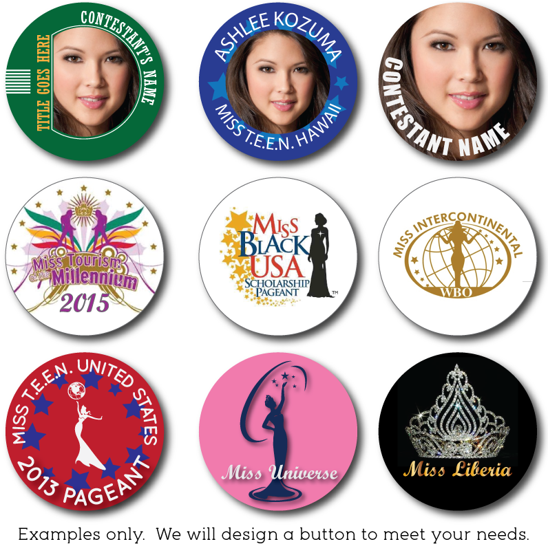 Buttons - Beauty Pageant (800x800), Png Download