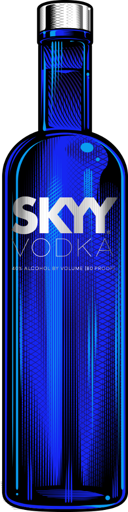 Skyy Vodka Di Skyy Spirits In Vendita Online Vodka - Skyy Infusions California Apricot Vodka 750ml (251x1001), Png Download
