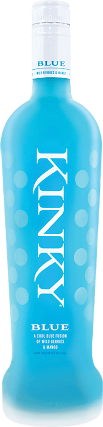 Kinky® Bluedetails - Kinky Liqueur Blue (400x1400), Png Download