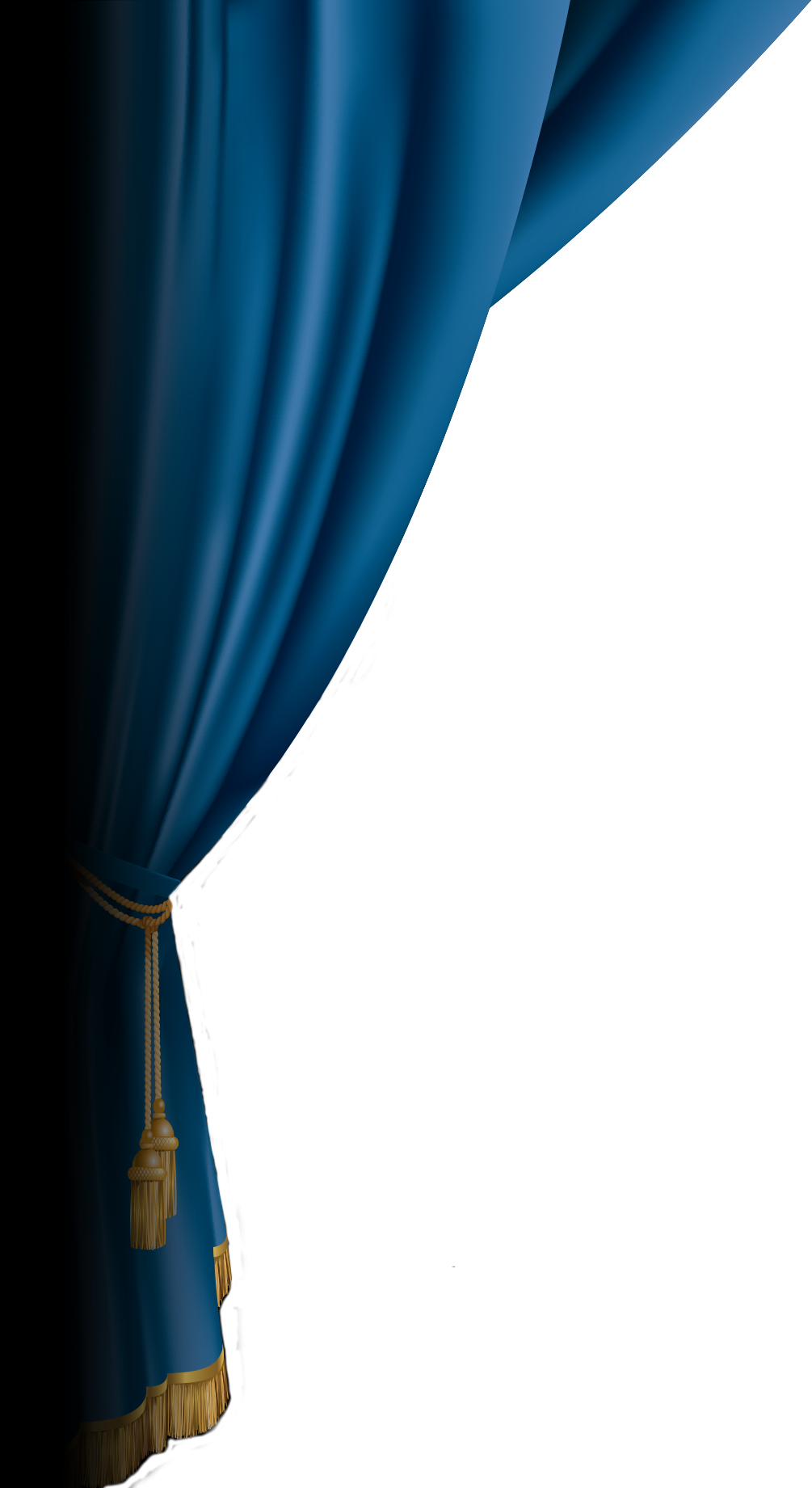 Home - About - Blue Stage Curtain Png (1005x1841), Png Download