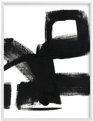 Untitled 1, 30" X 40\ - Art.com 'untitled 1' By Jaime Derringer Framed Graphic (350x445), Png Download