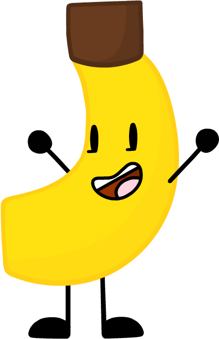Old5 - Object Lockdown Characters Banana (700x700), Png Download
