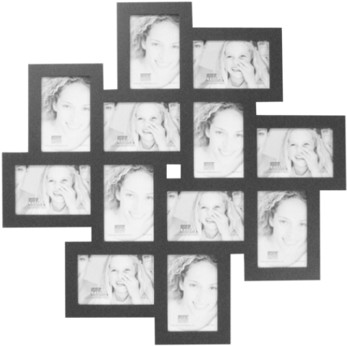 Deknudt S65sk4 Gallery 12x10x15 Wood Frame Black - Deknudt Wooden Frame For 12 (525x550), Png Download