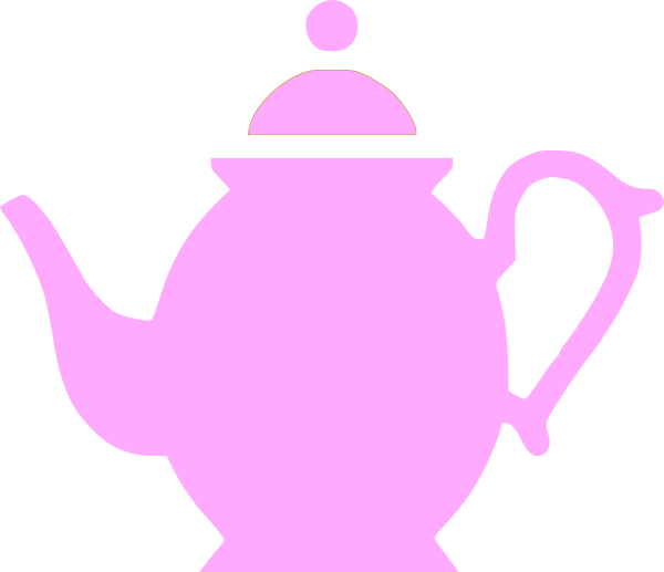 Small - Purple Teapots Clip Art (600x517), Png Download