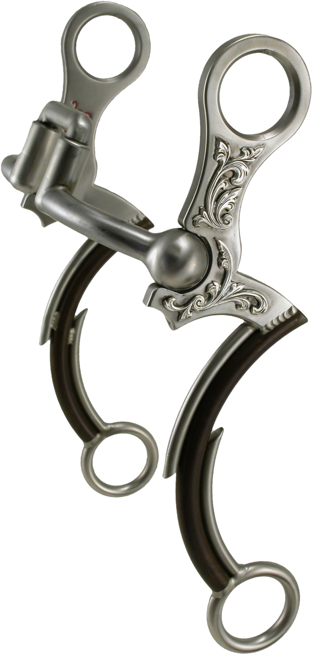 Bit - Switchback Mullened Low Rider - Tom Balding Bit - Brown (1000x1437), Png Download