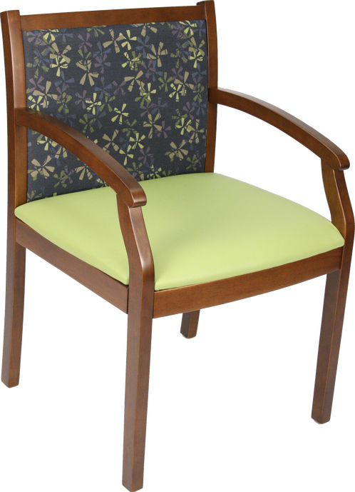 **black Fabric Only** - Greenhouse Design Fabric B5375 Iris (498x689), Png Download