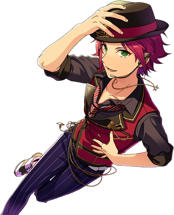 Mao Isara Band Dialogue Render - Ensemble Stars! Visual Bath Towel Vol.1: 4 Mao Isara (600x750), Png Download