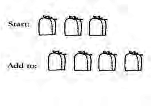 Balloons And Sandbags Representation Of 3 - Line Art (850x421), Png Download