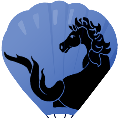 Black Horse Balloons - Illustration (393x393), Png Download