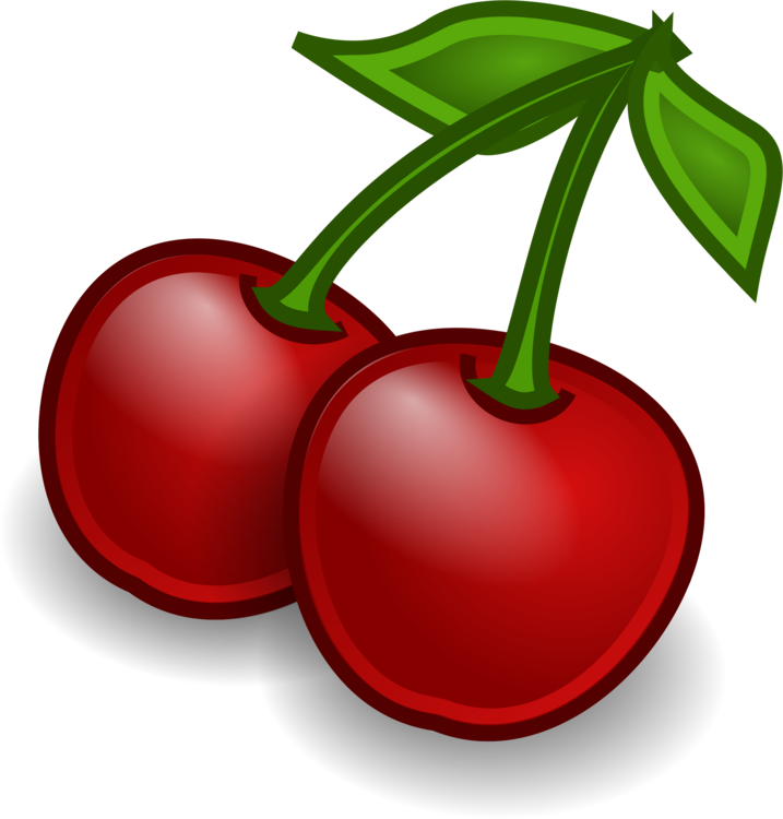 Cherry Pie Cartoon Fruit - Fruit Clip Art (717x750), Png Download